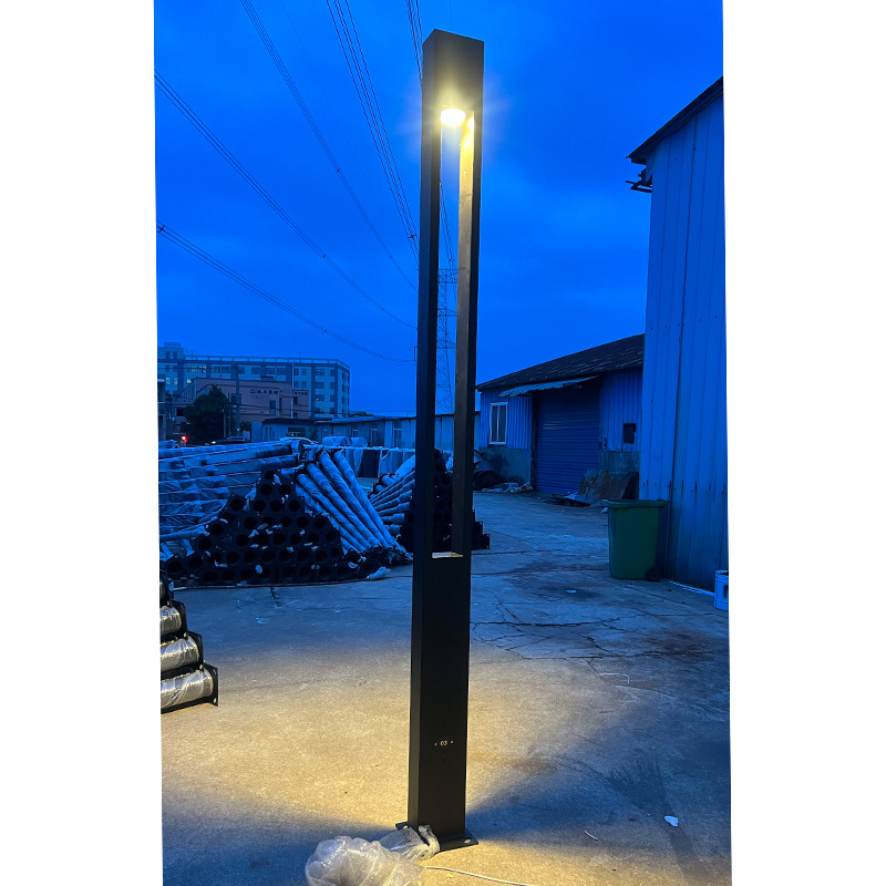 Wholesale LED aluminum profile garden lights, outdoor garden landscape lights, villa community road solar garden lights details Picture