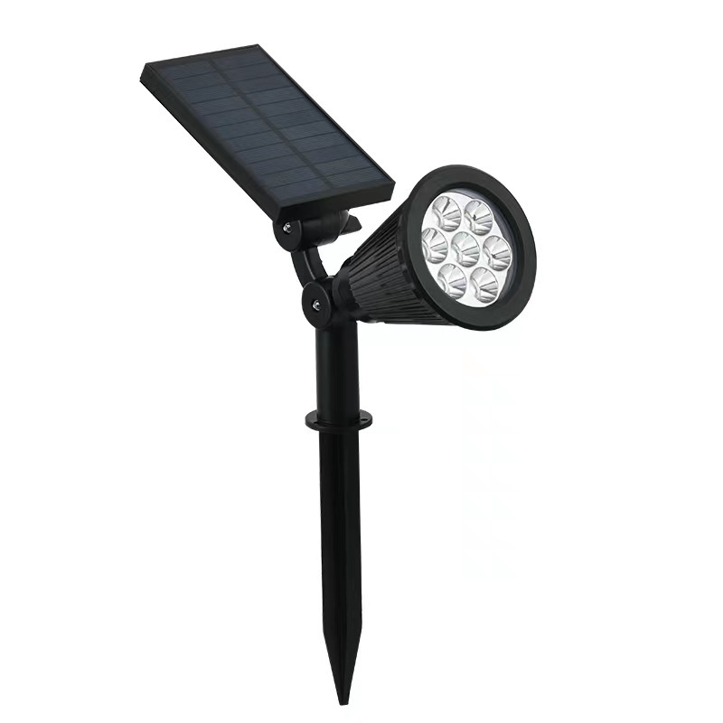 Cross-border solar lights, floodlights, spotlights, outdoor waterproof tree lights, colored lights, garden and courtyard solar lights, lawn lights Item Picture