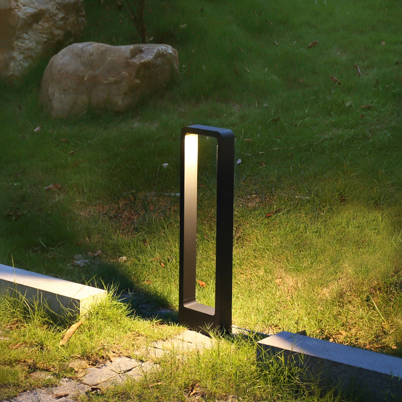 Outdoor lawn lights, villa household street lights, waterproof garden, modern and simple led ground plug grass courtyard ground lights details Picture