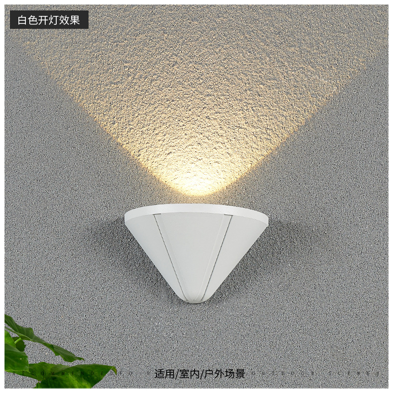 Villa courtyard led lighting, shop entrance doorplate wall lamp, outdoor waterproof, hotel corridor, bedroom bedside lamp details Picture