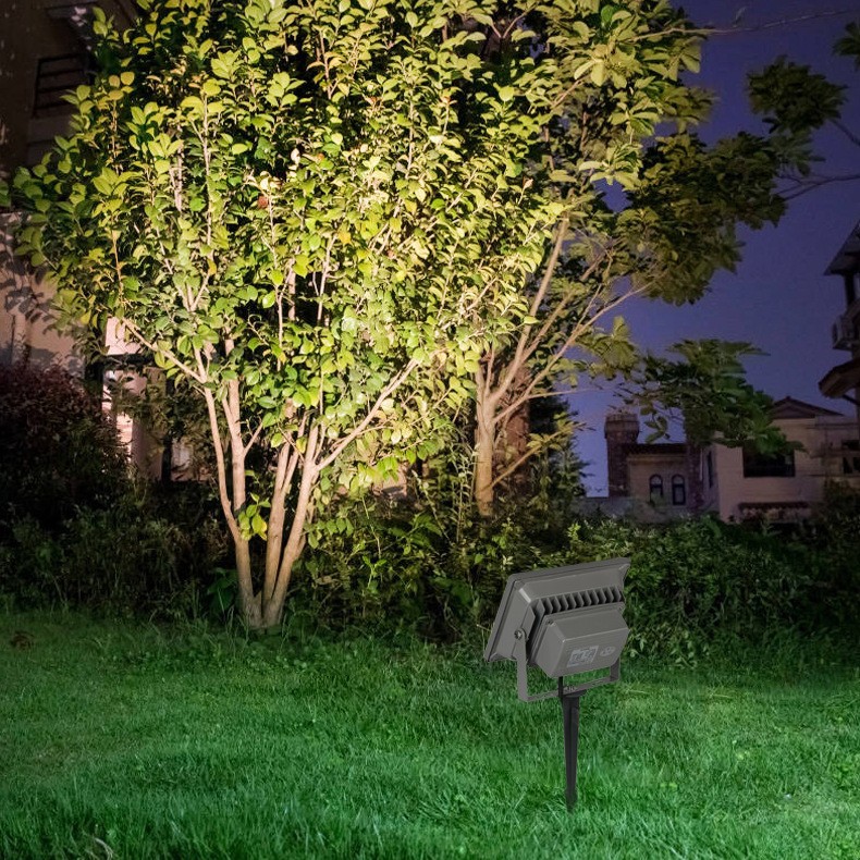 Jingliming outdoor waterproof garden lights, lawn lights, garden LED decorative lights, villa outdoor spotlight floodlights details Picture
