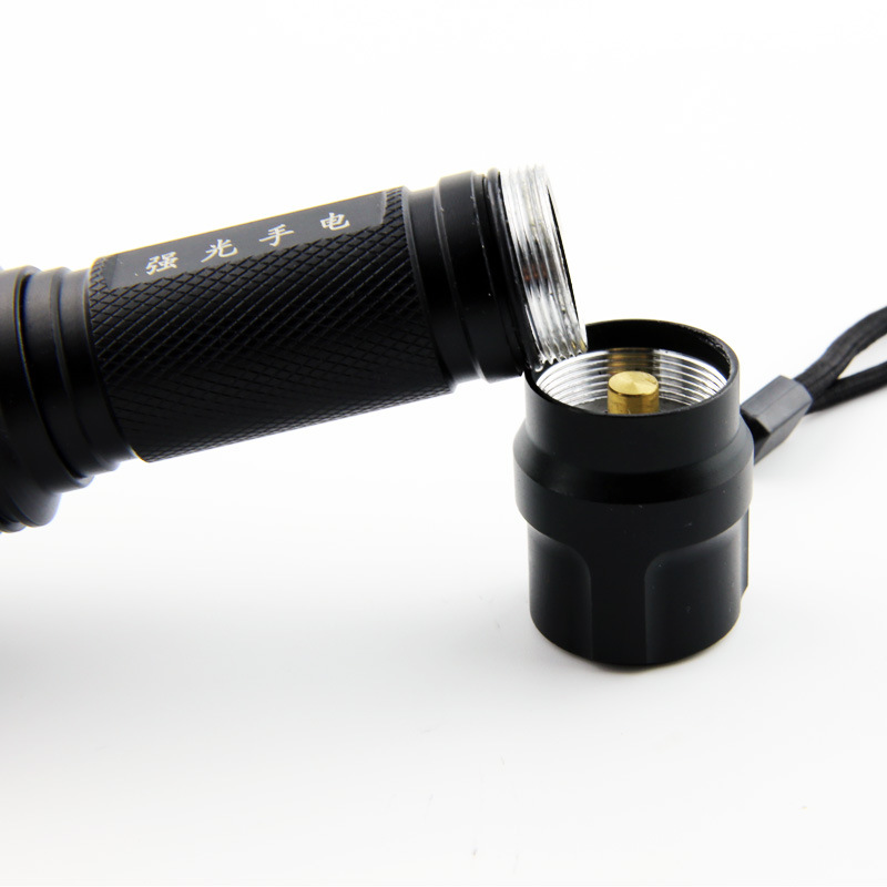 C8, C10, M2, Q5 flashlight switch assembly, long-range strong light, tail accessory, tail LED, tail switch button details Picture