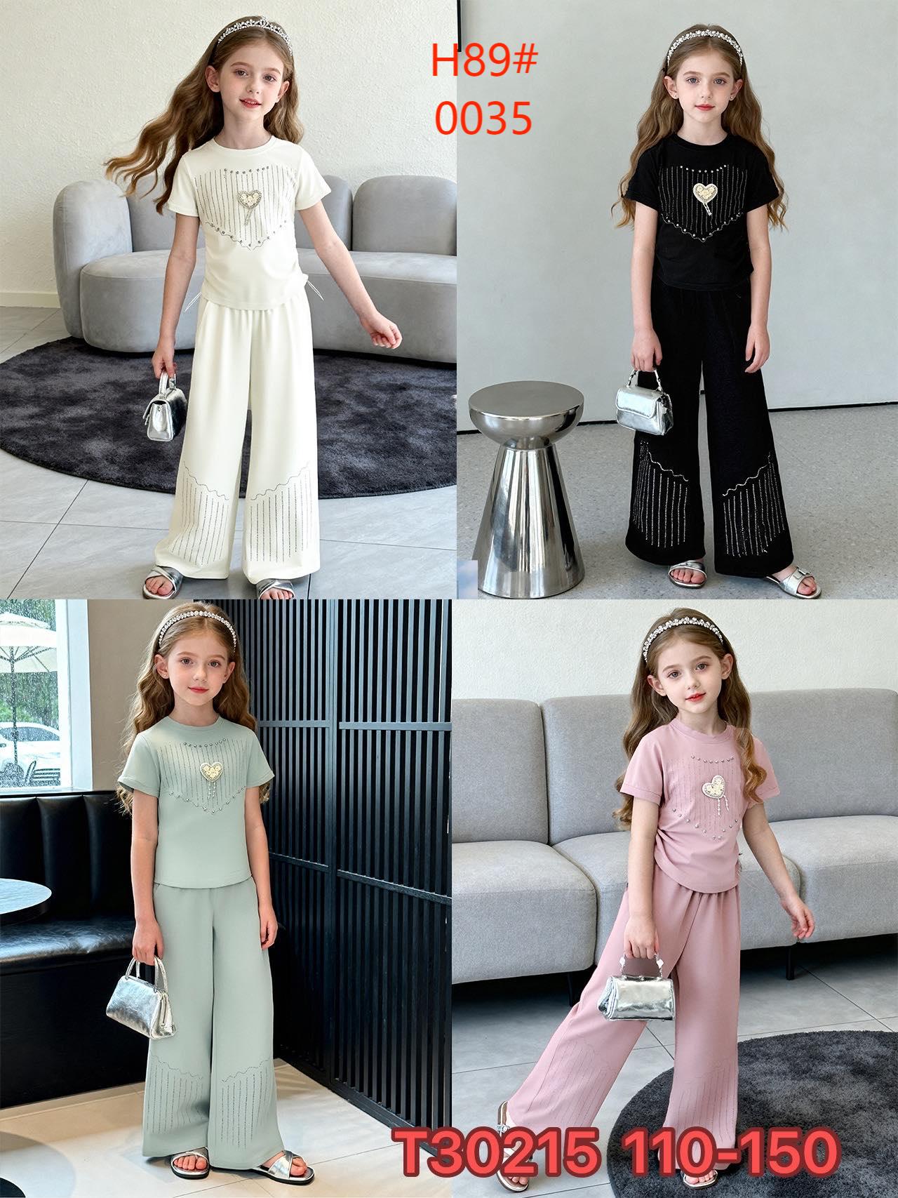 女童套装春秋新款2025年短袖小女孩秋装上衣6