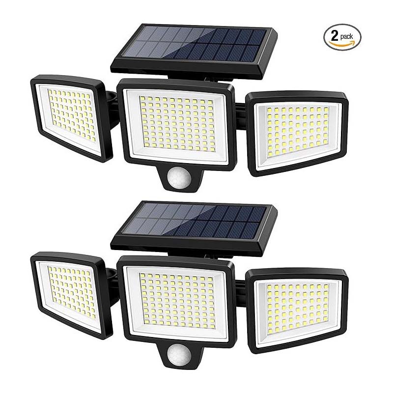 New cross-border smart sensor outdoor lighting solar garden lamps, wall lamps, waterproof and energy-saving for the main entrance and garden Item Picture