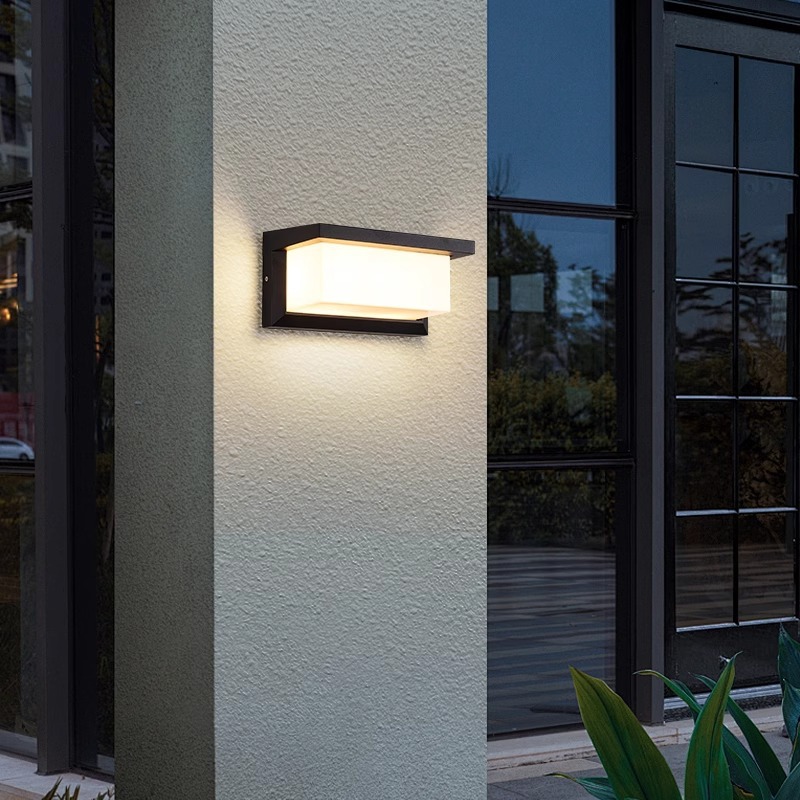 Dingteng Amazon ebay outdoor wall lamps, waterproof, simple and modern lamps, led sensor lamps, garden lamps, wall lamps details Picture