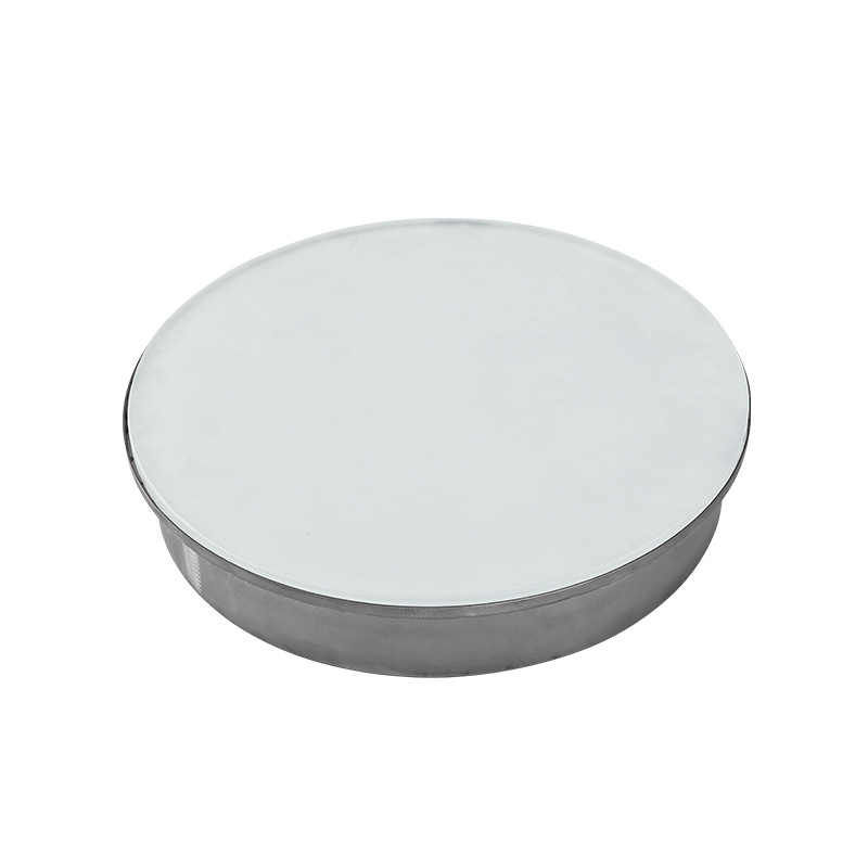 Square stage, seven-color interactive ground lights, foot-sensing music, led color running floor lights, circular floor tile lights Item Picture