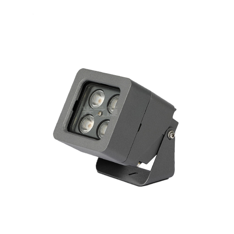 Outdoor waterproof square spotlights, household outdoor ground insertion tree lights, up and down wall lighting, garden led tree lights Item Picture