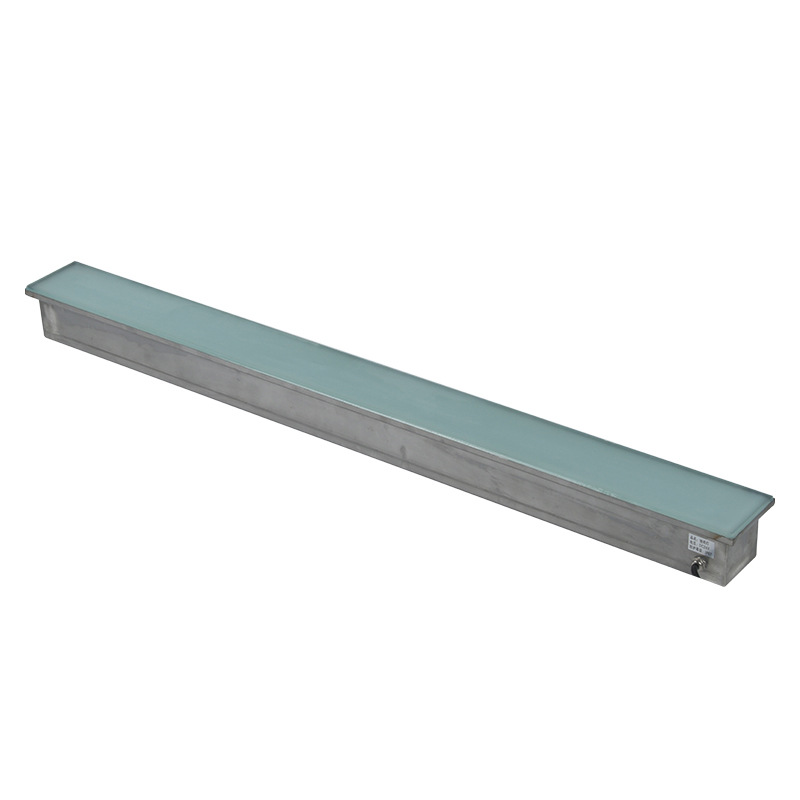LED long strip light outdoor waterproof floor tile light, strip buried light, embedded line long strip floor iridic color Item Picture