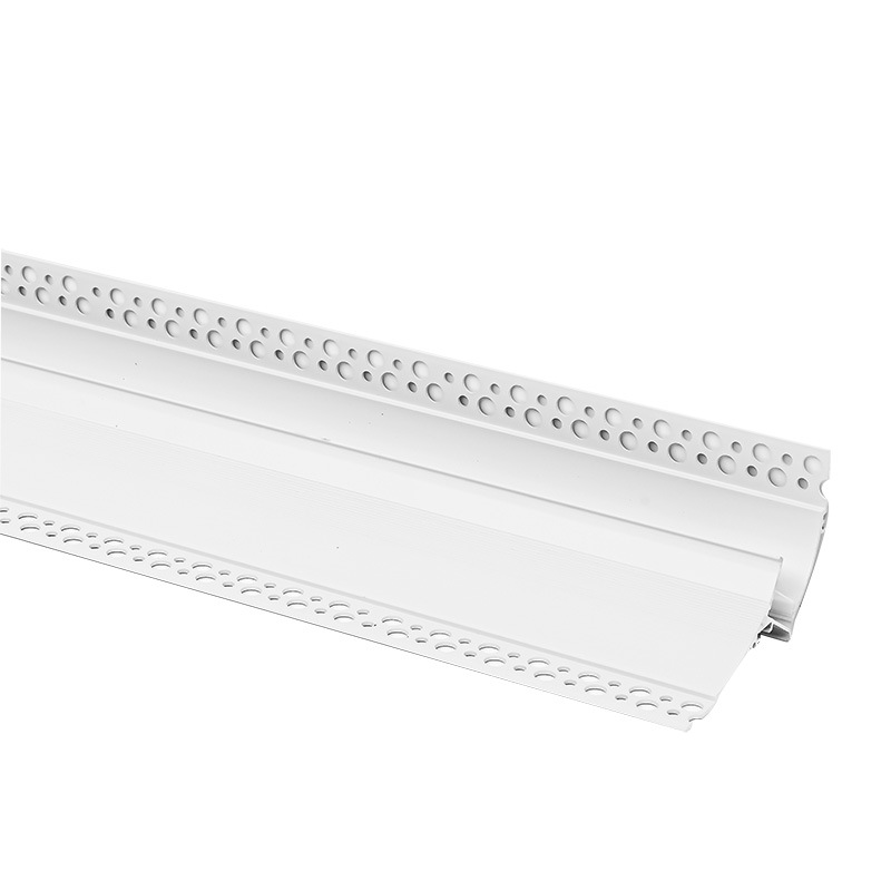 Ceiling-free exposed reflective light troughs, ceiling corner illuminated wall-washing line lights, living room suspended corner led plaster line lights Item Picture