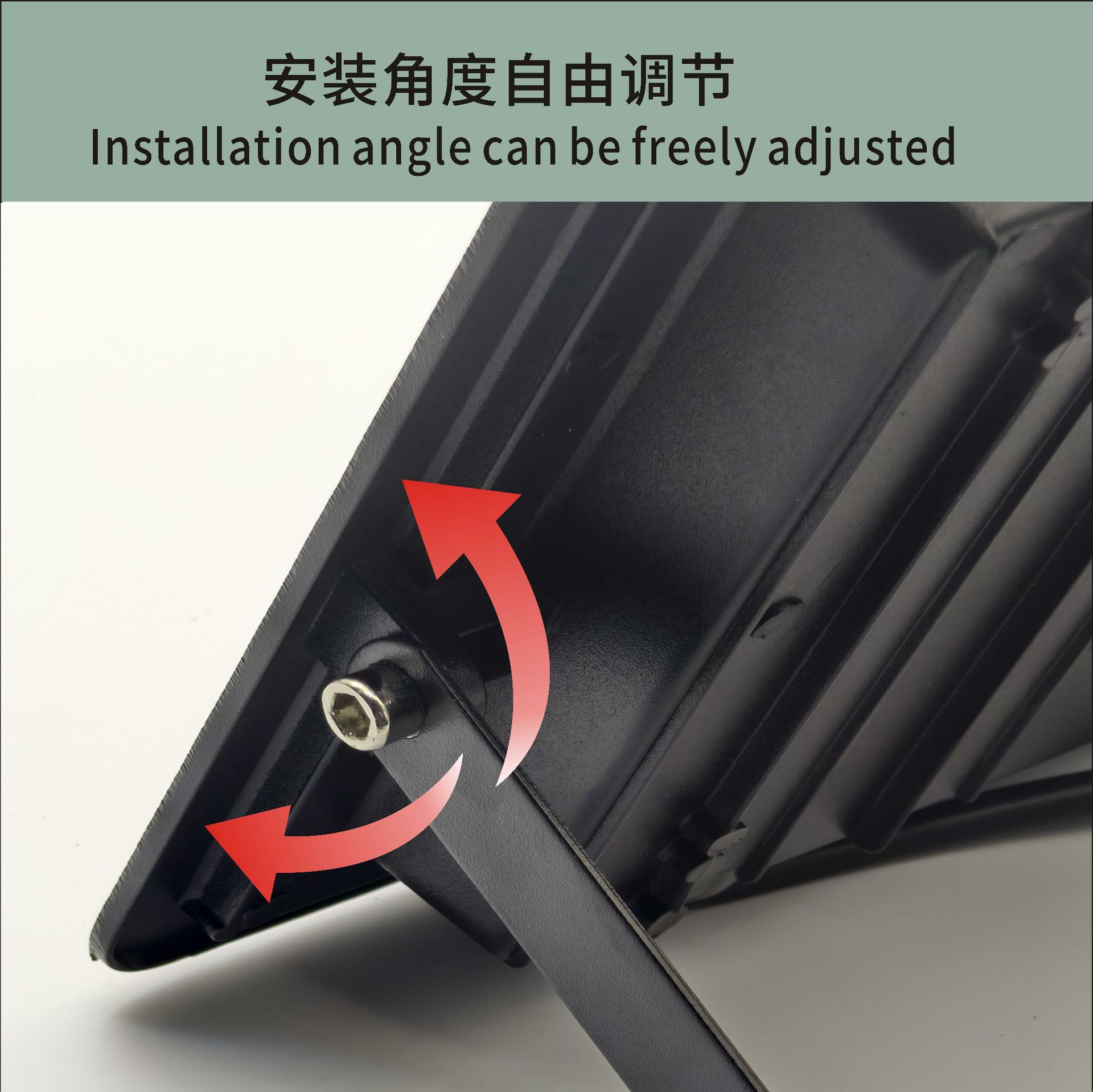 Source factory cross-border small Apple floodlight ultra-thin thickened ultra-bright outdoor engineering special LED floodlight Application Scenario
