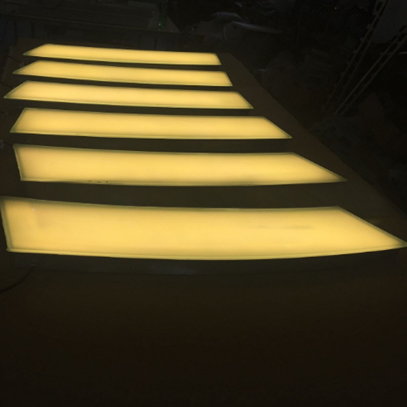 Original manufacturer's non-standard LED irregular-shaped arc-shaped floor tile lights, irregular waterproof stainless steel arc-shaped floor lights Specification drawing