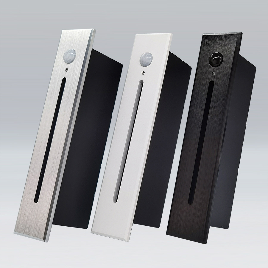 18540 Floor light, LED human body sensor long strip step light, corridor staircase step light, outdoor wall foot light Specification drawing