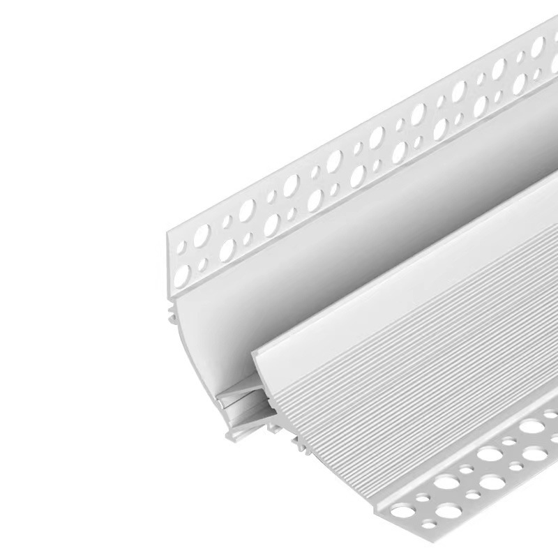 Ceiling-free reflective light slot, top corner wall-washing light, surface-mounted no-slotted reflective light, gypsum line, corner linear light slot Item Picture