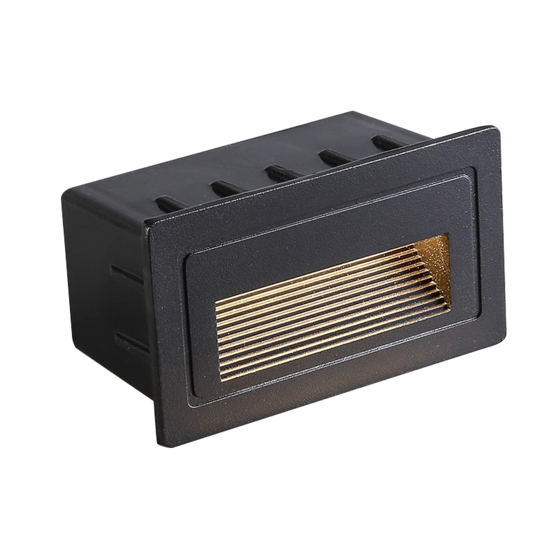 led embedded floor lamps, corner lamps, outdoor waterproof 86-type human body sensor steps, treads, passageways and stairs Item Picture