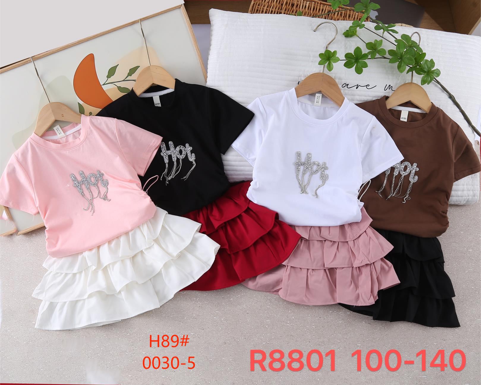 女童套装春秋新款2025年短袖小女孩秋装上衣9