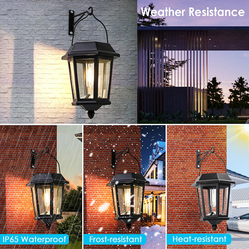 Retro industrial style, bronze color, outdoor wall lamps, corridor, corridor, balcony, outdoor waterproof garden lamps, European style Specification drawing