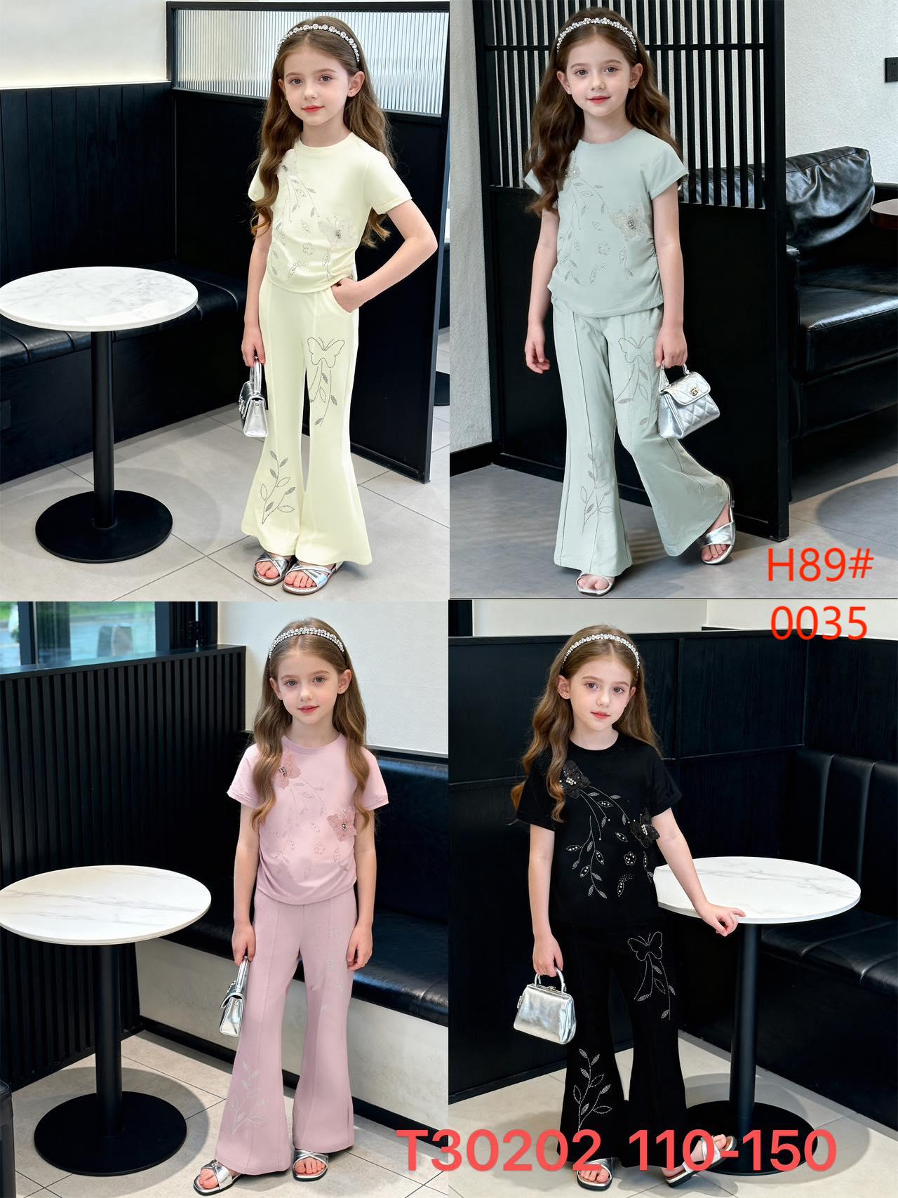 女童套装春秋新款2025年短袖小女孩秋装上衣6细节图