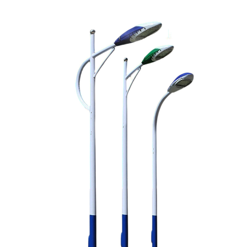 Street lamp manufacturer, street lamp pole boom, municipal circuit lamp pole, 5-meter, 6-meter, 8-meter rural led solar lamp pole Item Picture
