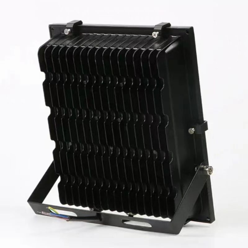 led light-controlled intelligent floodlight 220V ultra-bright outdoor waterproof monitoring supplementary light floodlight automatically lights up at dark Item Picture