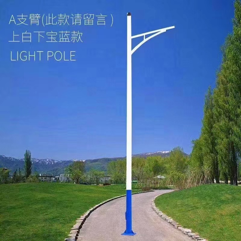 Solar street lamps, outdoor lamps, intelligent led lighting lamps, municipal waterproofing project models, new rural solar lamps details Picture