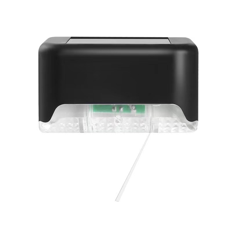 Solar-powered step lights, garden lights, outdoor waterproof additional lights, railing lights, decorative lighting, and staircase lights details Picture
