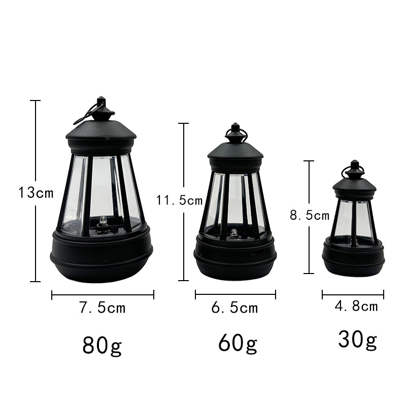 Solar cell box, dog lantern, animal lantern, solar resin lantern, battery box details Picture