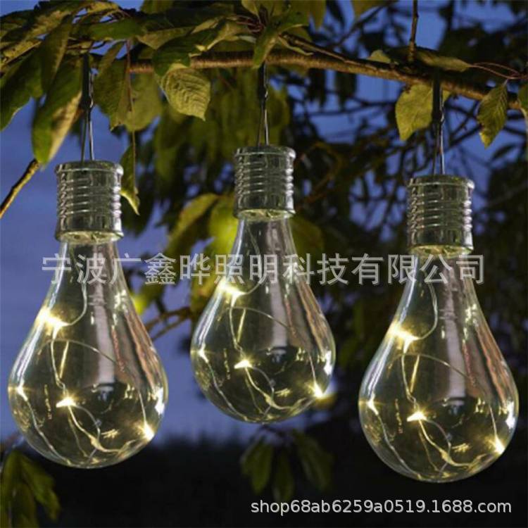 Youdaoplaceholder0 cross-border outdoor solar decorative color bulbs, solar LED festival color hanging lights, decorative chandeliers details Picture