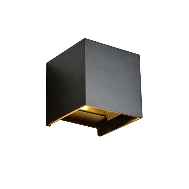 led wall lamp, dimmable, waterproof, four-leaf wall lamp, human body sensor, modern living room, bedroom, corridor, passageway exterior wall lamp Item Picture