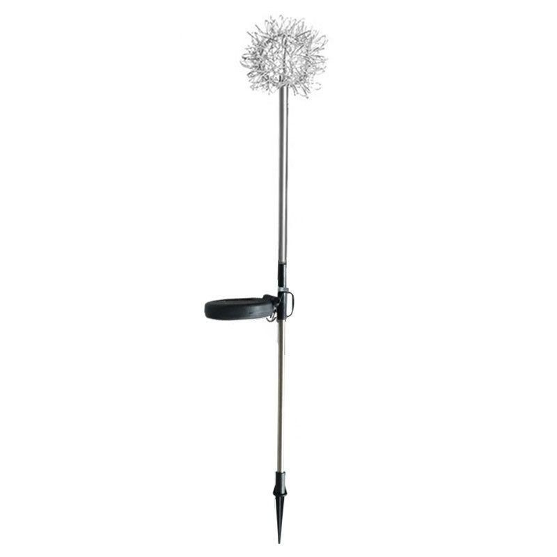 Cross-border solar outdoor courtyard dandelion flower lanterns, home balcony garden decoration atmosphere lights, ground insert lawn lights Item Picture