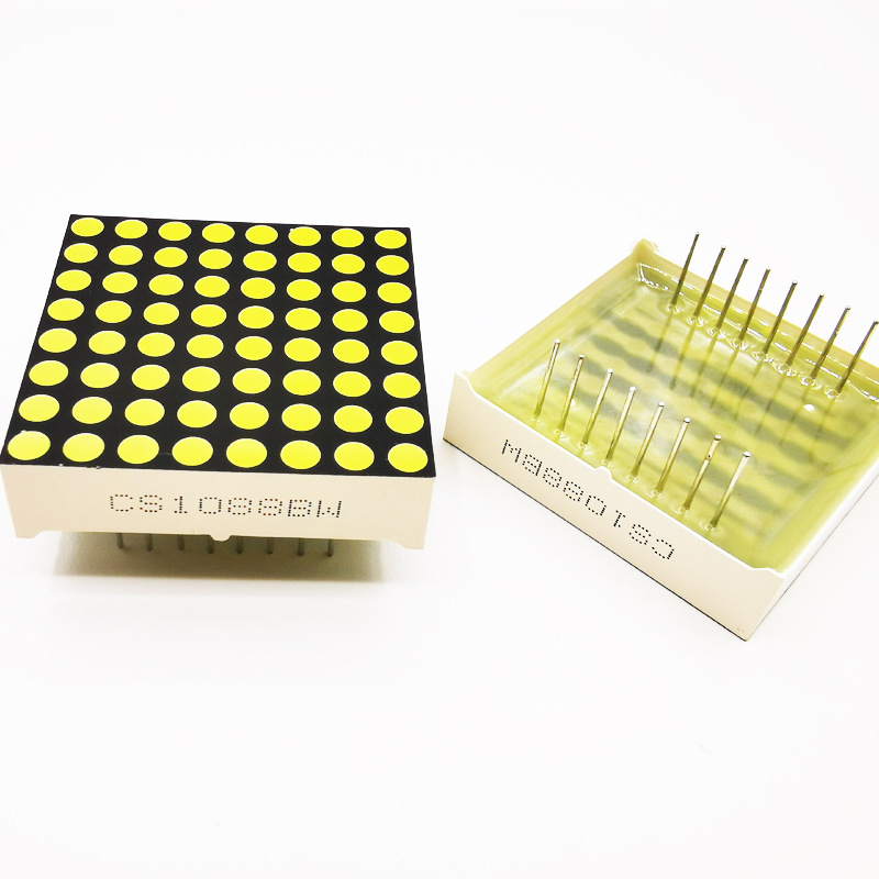 Dot matrix digital tube led1088BS common anode red 8*8 high-brightness F3.0mm light-emitting display tube red 32x32 Item Picture