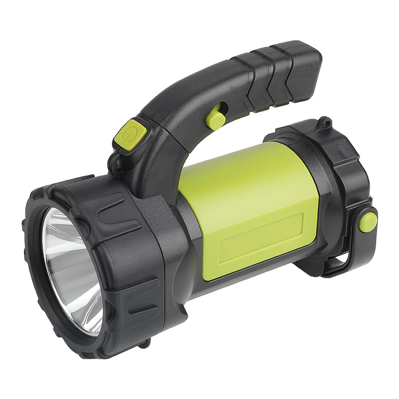 High-intensity multi-functional searchlight, outdoor portable light, work light, emergency charging, camping adventure, red light warning downlight Item Picture