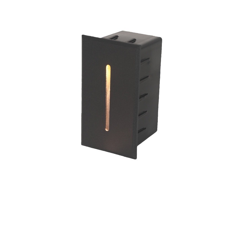 A long vertical beam of light staircase sensor floor light, outdoor waterproof embedded human body corridor step light Item Picture