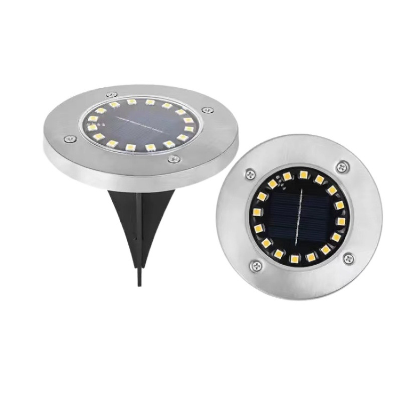New solar ground lamp, floor lamp, solar ground lamp, outdoor villa landscape, home garden ground plug factory supply Item Picture
