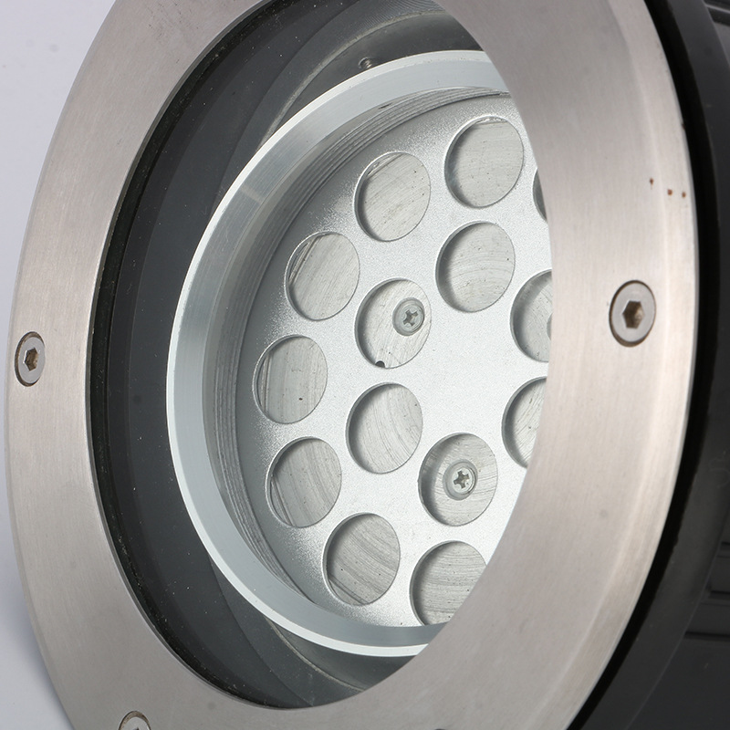 Buried lamp housing, embedded stainless steel lamp housing with accessories, park lawn waterproof tree shooting light direct sales Specification drawing