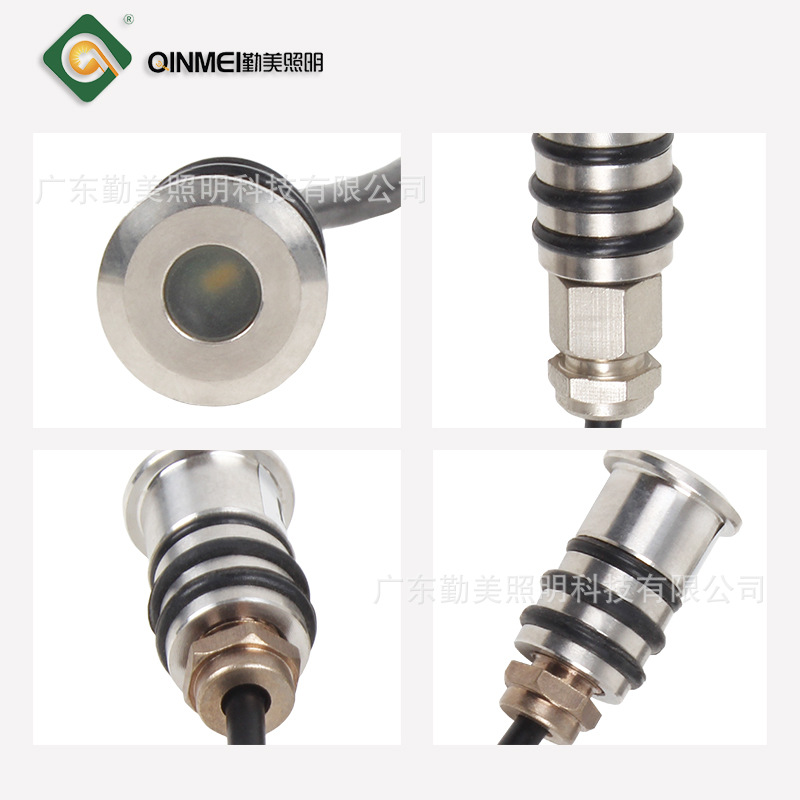 Small ground buried light LED waterproof star ground buried light 24V mini ground buried light starry sky light breathing starry sky light Specification drawing