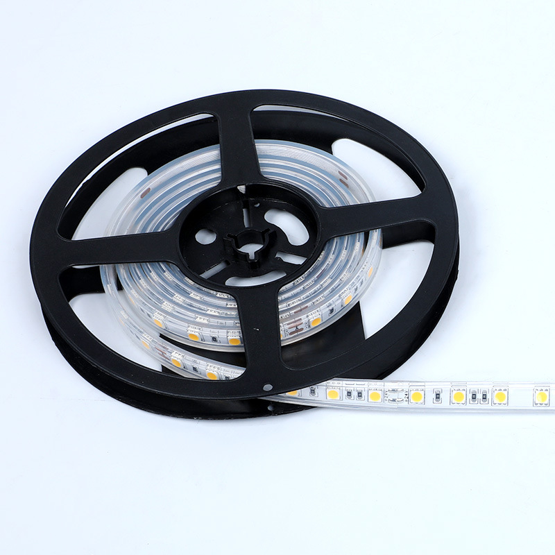 Factory direct sales of high-brightness low-voltage surface mount light strips 2835, double-row and triple-row 12V and 24V light strips, waterproof outdoor lighting lamps Specification drawing