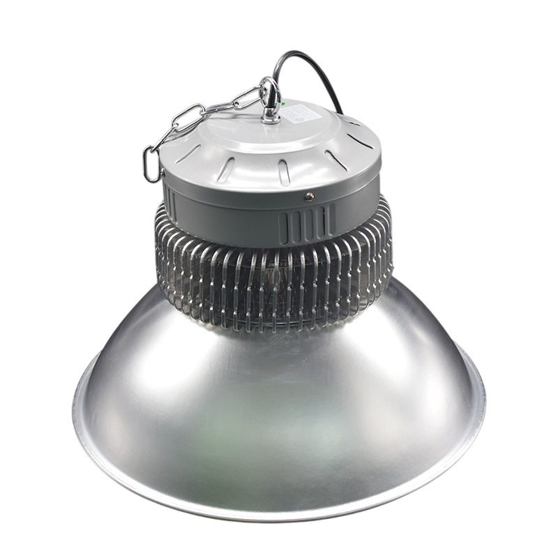LED finned industrial and mining lights, factory workshop ceiling lights, warehouse ultra-bright sports stadium lights, industrial process lights, led chandeliers Specification drawing