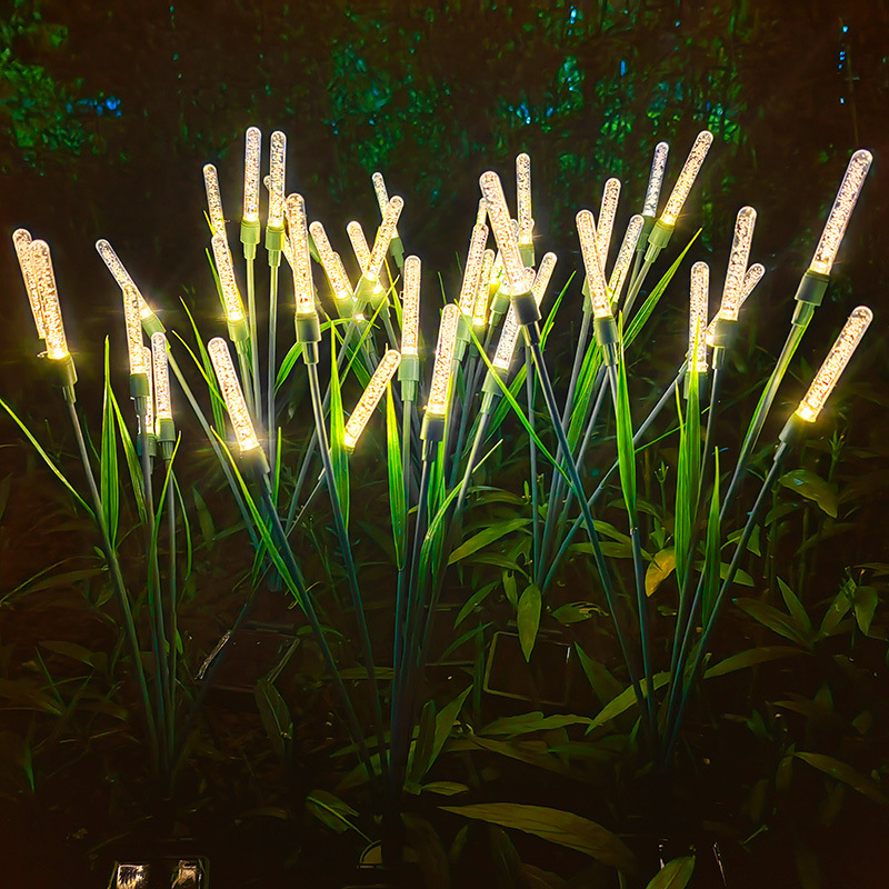 Outdoor lights, solar lights, courtyard decorative atmosphere lights, villa garden lights, ground plug-in landscape lights, waterproof lawn lights full figure
