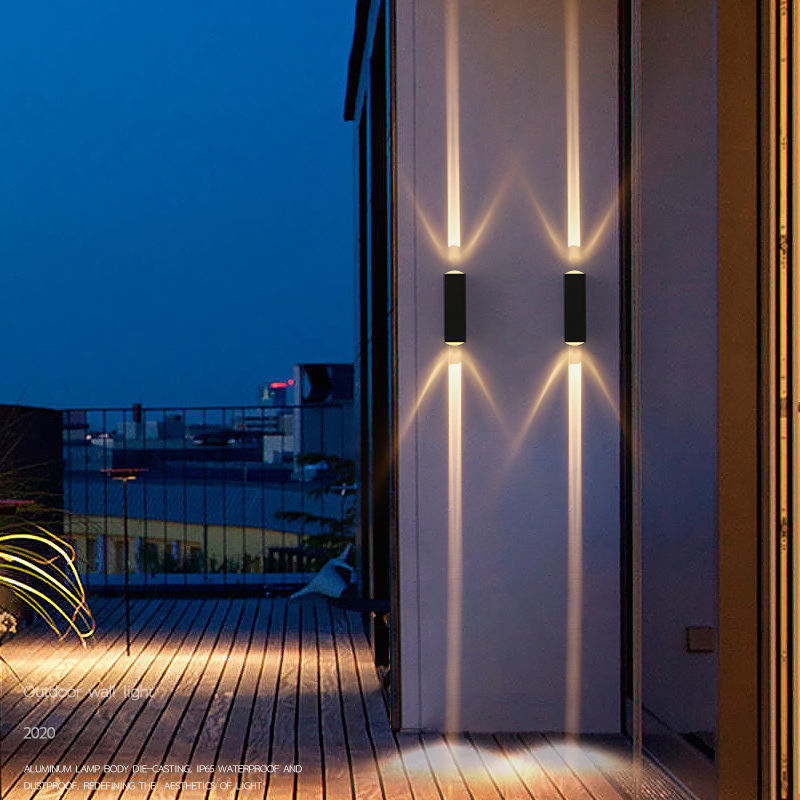 LED single-beam wall lamp, dual-head lighting, focused light, hotel project, KTV corridor, passageway, outdoor background wall decorative light Specification drawing