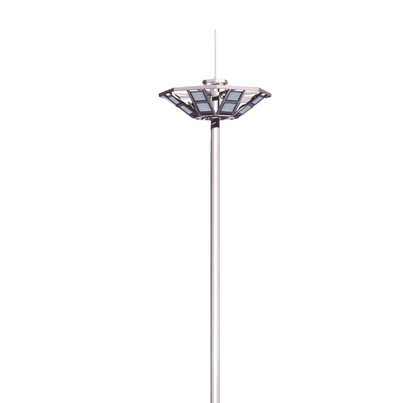 8-25 meter high pole lights, octagonal pole lights, sports field lights, port medium pole lights, lifting type wharf LED road Meihua lighting fixtures Item Picture