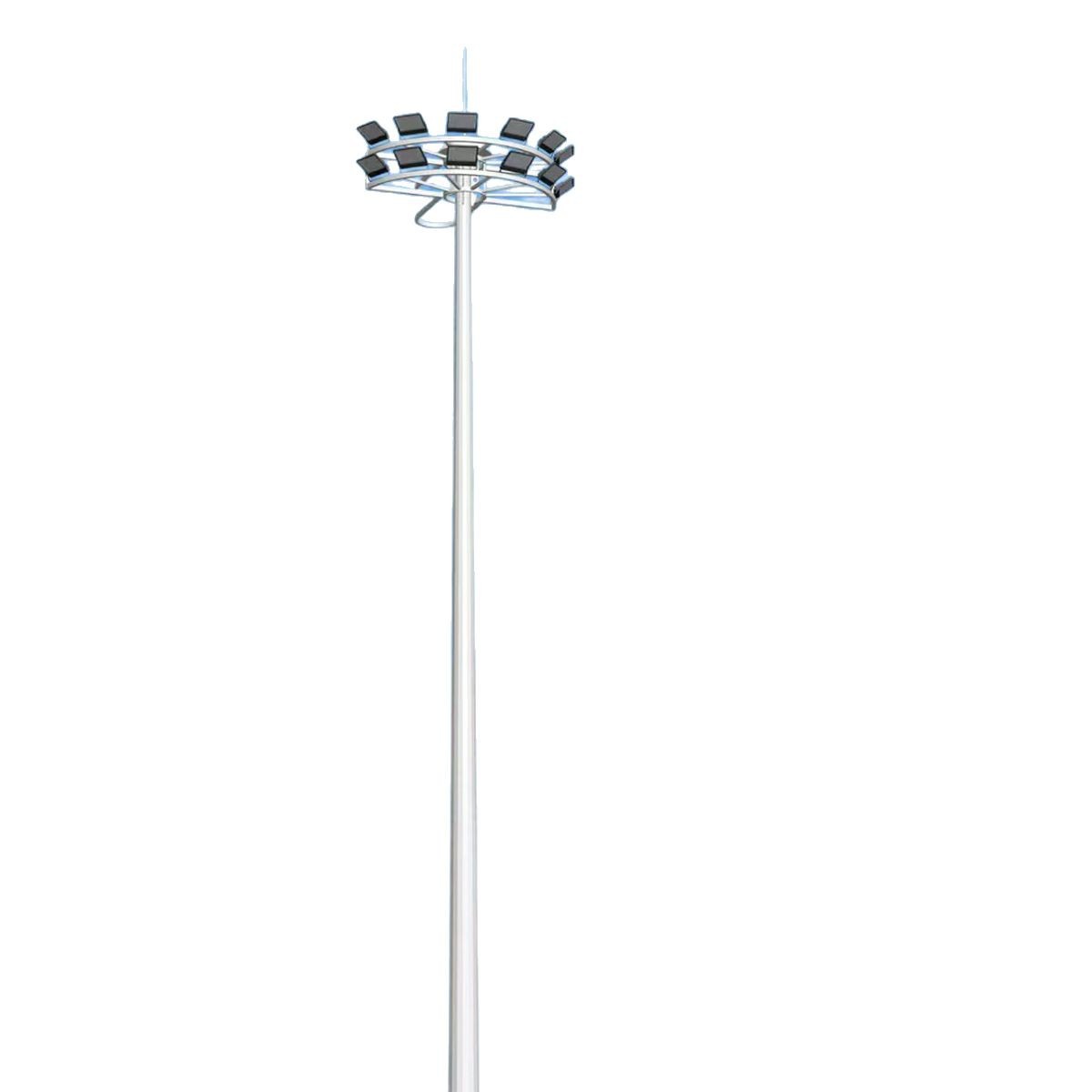25-meter high mast light square lighting stadium high-brightness lighting 20-25 meter led lifting ball square high mast light Item Picture