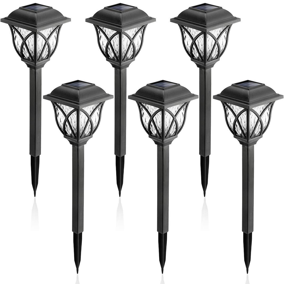 2025 New solar-powered outdoor courtyard ground plug lawn lamp, home garden atmosphere decoration lawn lamp Item Picture