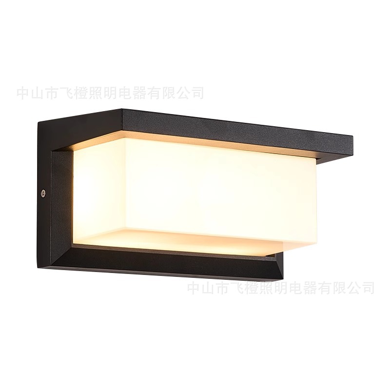 Outdoor wall lamps, waterproof, home staircase corridor, outdoor courtyard, villa entrance sensor lights, garden balcony exterior wall lights Item Picture