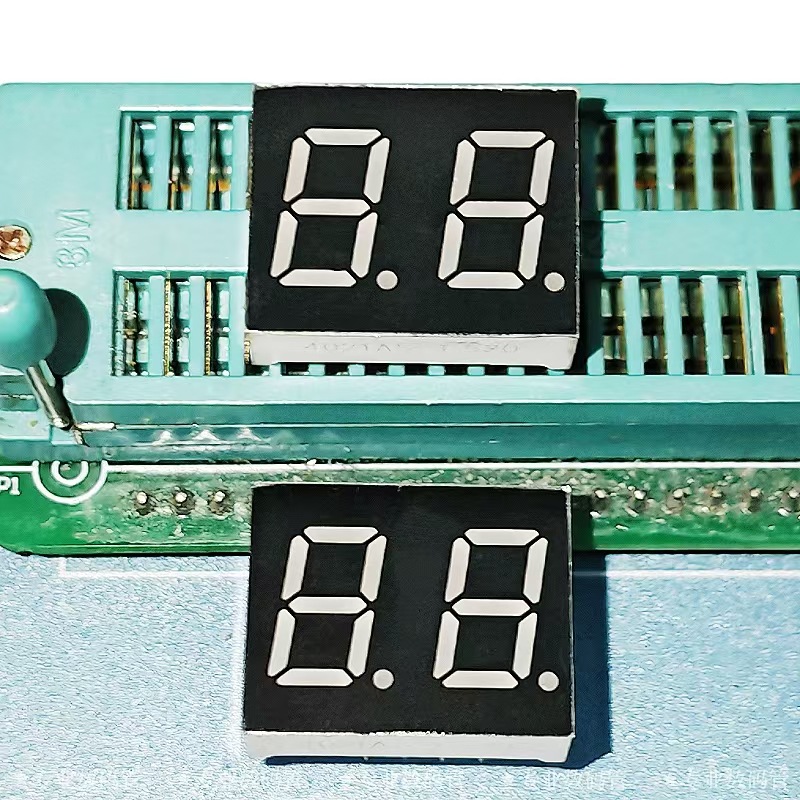 Factory direct supply of 0.4-inch 2-digit LED digital tubes: 4201AS with common cathode and 4021BS with common anode, high-brightness red Application Scenario