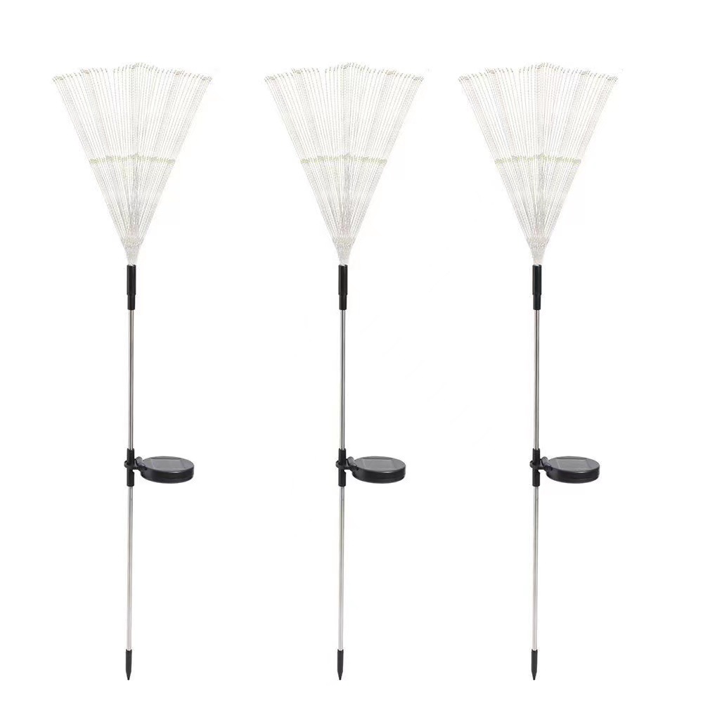 Solar-powered smoke lamp, garden lawn, ground insertion dandelon-shaped decorative lamp, waterproof atmosphere lamp Item Picture