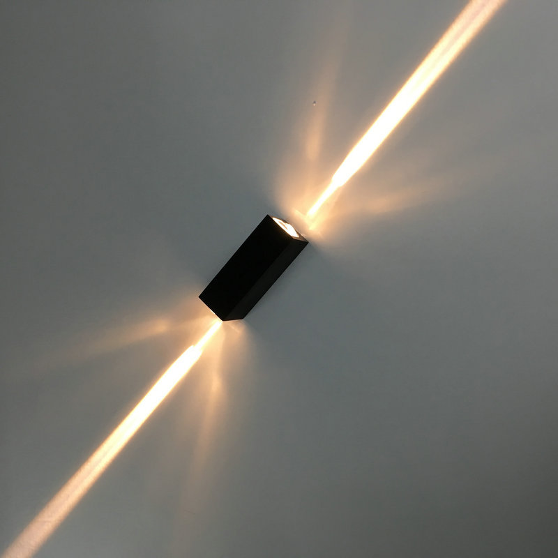 LED single-beam wall lamp, dual-head lighting, focused light, hotel project, KTV corridor, passageway, outdoor background wall decorative light full figure