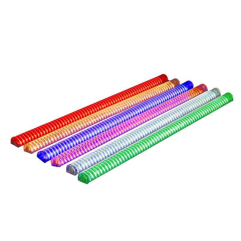 LED digital tubes, transparent striped guardrail tubes, milky white contour lights, seven-color internal and external control neon light advertising tubes Application Scenario