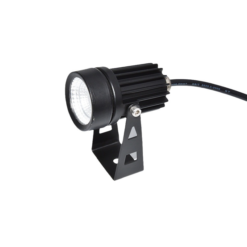 Wholesale of 220V waterproof outdoor 3W cob seven-color tree lighting lamps and aluminum ground insertion lamps for cross-border purchase Item Picture