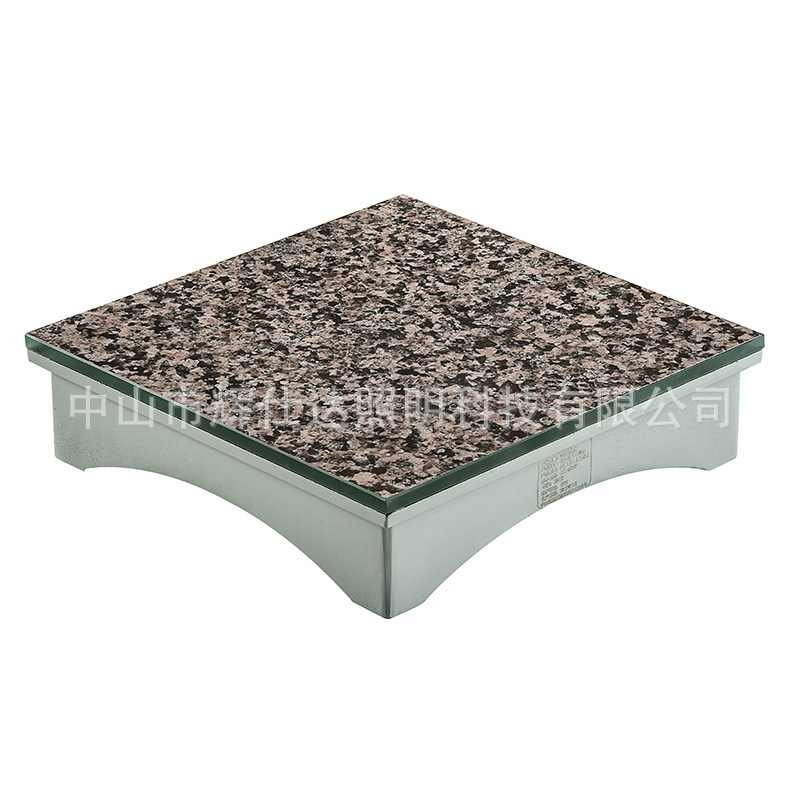 The manufacturer produces floor tile lights, tempered glass, marble-patterned square luminous tiles, and stone-patterned LED floor tiles Item Picture