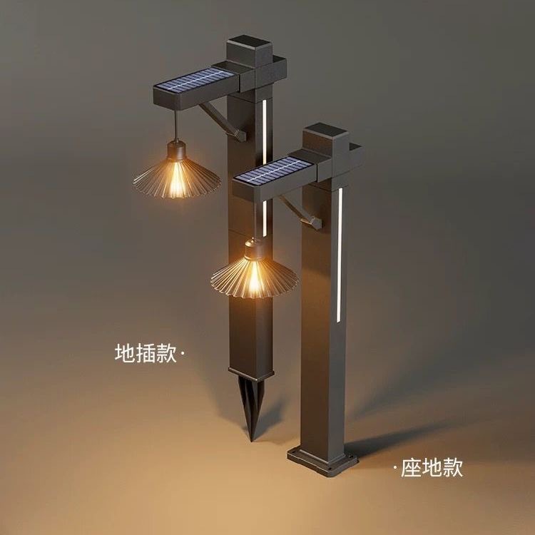 New solar house lights, household land plug lights, solar landscape lights, garden lights, decorative lawn lights and lighting lights Application Scenario